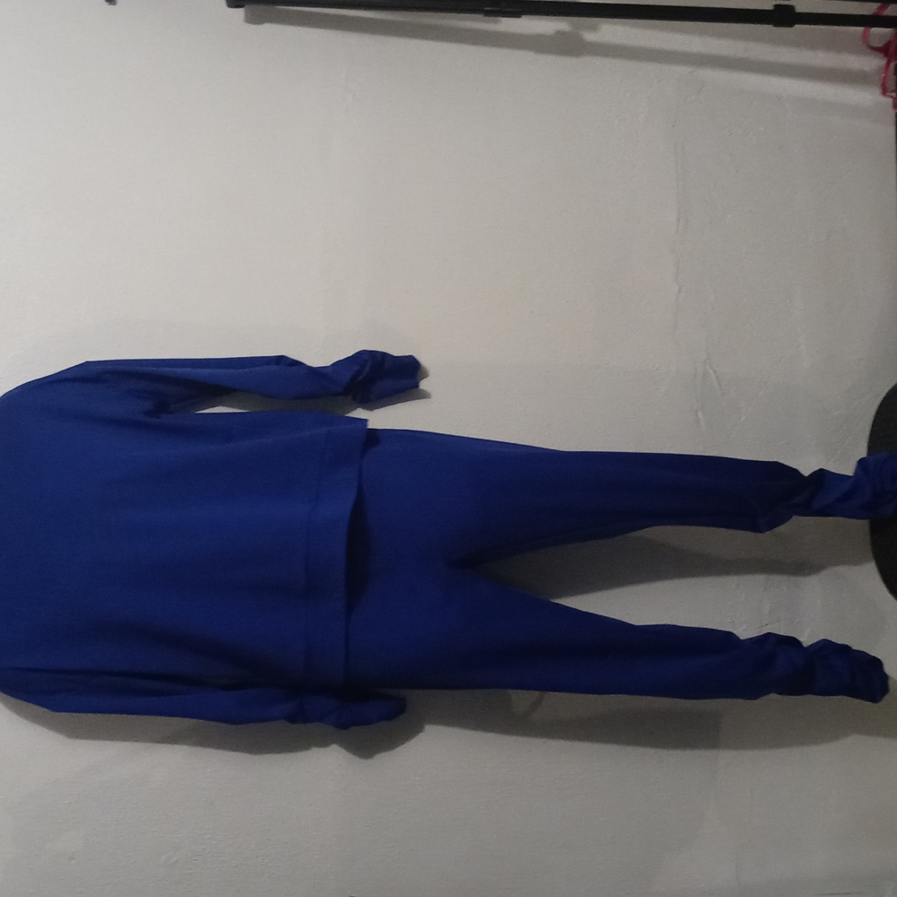 2pc blue summer pants set